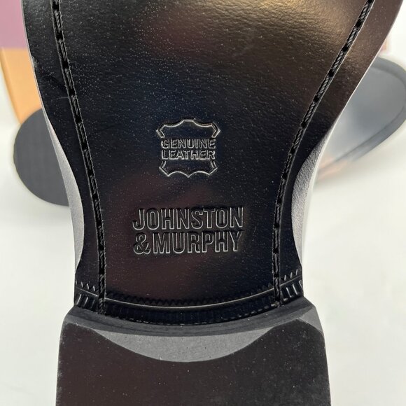 Johnston & Murphy Gavney Black Patent Leather Loafers Size 11M Formal Slip On main image 13
